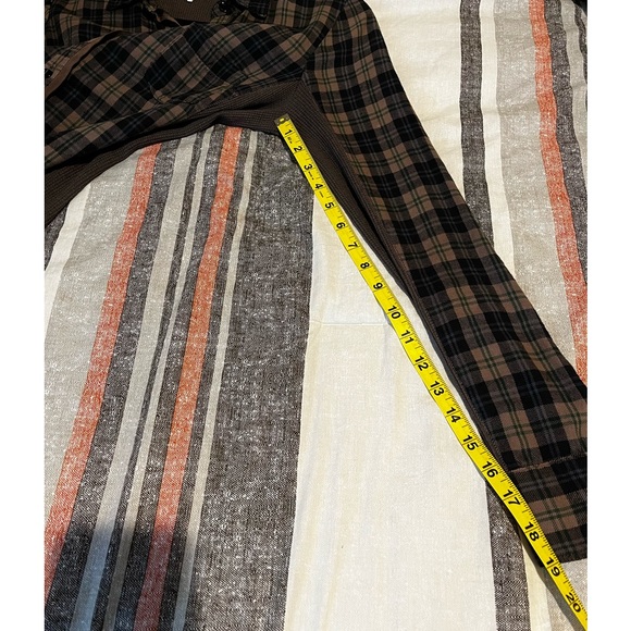 Splendid women’s small long sleeve multi color button down shirt - Picture 12 of 14